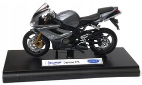 008690 Model motorky na podstave - Welly 1:18 - Triumph Daytona 675