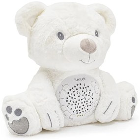 Plyšový ľadový medveď s projektorom a hudbou Baby Mix