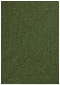 NORTHRUGS - Hanse Home koberce Kusový koberec Braided 105554 Green – na von aj na doma - 200x290 cm