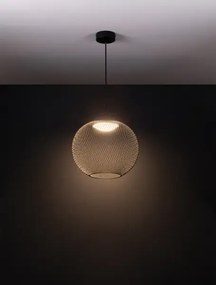 LED čierne dizajnové svietidlo Kinetic 40