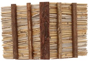 Kŕmidlo pre vtáky Wood, 22,5x27,5x17,5 cm, drevo, hnedá