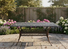 Zahradní stůl Hastings 150 cm antický bronz