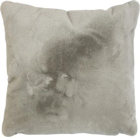 Šedý vankúš štvorcový Taupe - 45 * 45 * 15cm