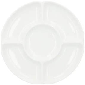 Servírovací tanier AURO biely ALL 991039