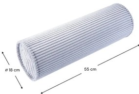 Modrý menčestrový detský pohovkový vankúš Roll – Wigiwama