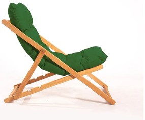 Záhradná lounge súprava z bukového dreva v zeleno-prírodnej farbe pre 2 – Floriane Garden