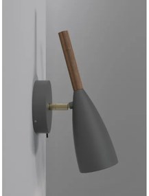 DFTP by Nordlux - Nástenné bodové svietidlo PURE 1xGU10/8W/230V šedá
