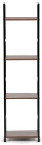 BONTEC Regál, mdf, hnedá, GD-214 OAK Farba: Hnedá