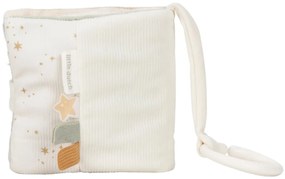 Závesná textilná knižka s aktivitami Newborn Naturals