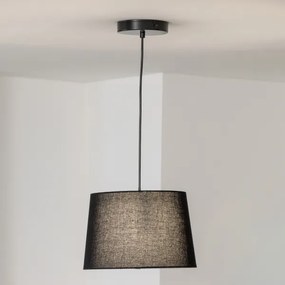 Brilagi - LED luster na lanku CERIA 1xE27/40W/230V pr. 30 cm čierna