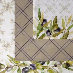 Dekorstudio Sada 3-dielných kuchynských utierok OLIVE 50 x 70 cm
