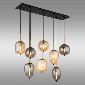 Závesné svietidlo Blacky 15345-8A LW8