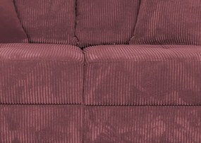 Pohovka Richard, tmavo ružová látka