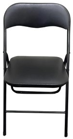 Skladacia stolička Dr-9-758 Luis 8267 Black čierna