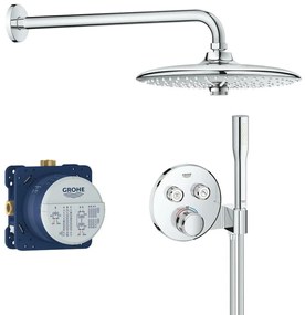 Sprchový systém Grohe GROHTHERM SMARTCONTROL pod omietku s termostatickou batériou chróm 34744000