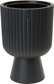 Kvetináč Keli Mika 400 mm, antracit*7705