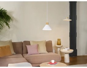 Ledvance - Luster na lanku DECOR PLASTER 1xE27/25W/230V pr. 22 cm sadra biela