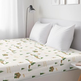 Goldea vianočná bavlnená napínacia plachta - pásli ovce valaši 80 x 160 cm