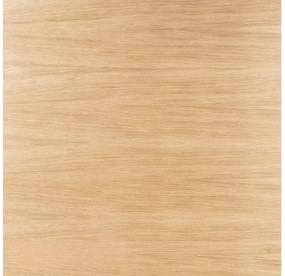 AKCIA Čierny jedálenský stôl s doskou v dekore dub PURO 70x70 II. akosť