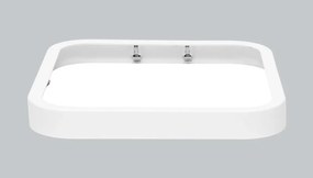 Stropné LED svietidlo Ecolite W3094-12W/BI neutrálna biela