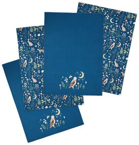 Bavlnené utierky v súprave 4 ks 50x70 cm Enchanted Twilight Animals – Catherine Lansfield
