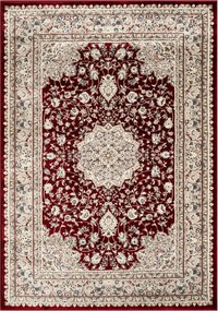 Angel Carpet, Kusový koberec Sultan 12 Red, 200x290, červená, kancelária