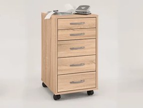 Úložný kontajner Freddy, dub sonoma%