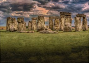 Sklenený obraz Stonehenge (70x50 cm)