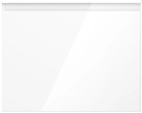 Mexen Orio, kúpeľňová skrinka 60 cm s umývadlom Otis, 1 zásuvka, biela lesklá, 91A10-06047-1-BF00-W18M00