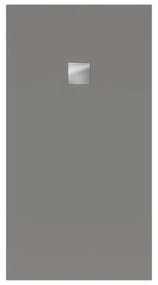 VILLEROY &amp; BOCH Planeo obdĺžniková sprchová vanička akrylátová, s technológiou RockLite, štandardný model, protišmyk (B), 1700 x 900 x 48 mm, Grey, UDA1790PLA2V-3S