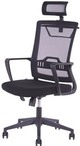 Kancelárska otočná stolička Sego DENY — viac farieb Sivá