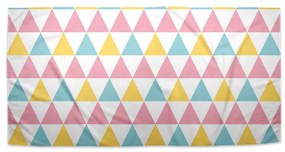 Sablio Uterák Trojfarebné Trojuholníky - 30x50 cm