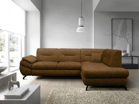 XXXLutz ROHOVÁ SEDAČKA, textil, hnedá MID.YOU - Sedačky - 001574006904