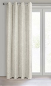 ZÁVES NA KRÚŽKOCH ROMA 140X250 CM PRÍRODNÁ