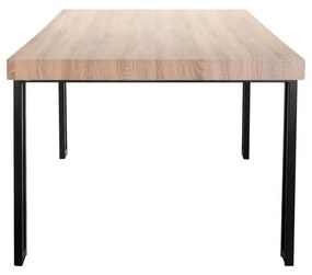 Jedálenský stôl s doskou v dubovom dekore v prírodnej farbe 90x160 cm Azuma – Støraa