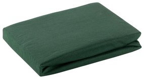 JERSEY PRESTIERADLO 220X240 CM, VÝŠKA 30 CM TMAVOZELENÉ