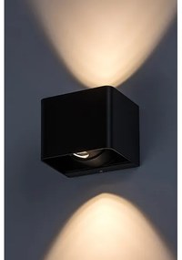 Rabalux 77168 - LED Vonkajšie nástenné svietidlo HALLSTATT LED/10W/230V IP54 čierna
