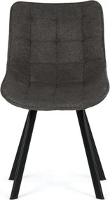 Jedálenská stolička sivá HC-V3068 GREY2