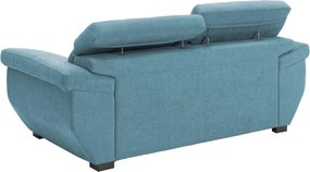 Dvojsedák Speedway, azúrovo modrá látka