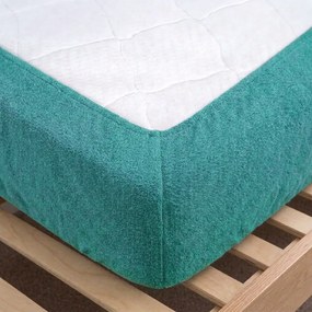 4Home froté prestieradlo IDEAL zelený tyrkys, 90–100 x 200 cm, 90–100 x 200 cm
