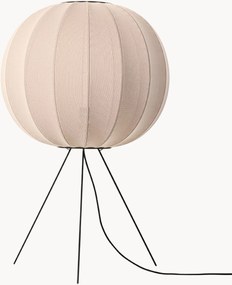 Ručne vyrobená malá tripod stojacia lampa Knit-Wit