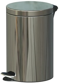Nášľapný odpadkový kôš, 12 l, nerez