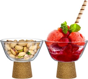 Poháre na zmrzlinu v súprave 2 ks 380 ml Vilagio – Vialli Design