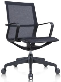 OFFICE MORE Kancelárska stolička SWIFT BLACK čierna