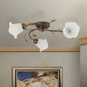 Orion DL 7-788/3 - Prisadený luster SISI 3xE14/40W/230V pr. 60 cm bronz/patina