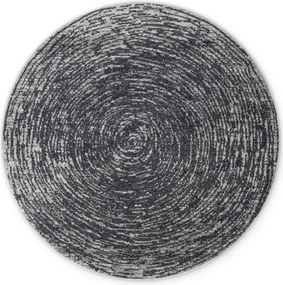 Kusový koberec Gloria Cavallo 106257 Grey kruh, 120x120 (priemer) kruh, šedá, chodba / predsieň, Hanse Home