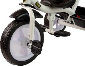 LEAN Trike Trojkolka PRO100 Čierny kôš EVA kolesá