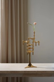 Stoff Nagel Dizajnová vázička STOFF Nagel Solid Brass