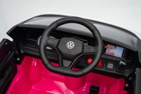 Detské elektrické autíčko Volkswagen ID. Buzz – ružové