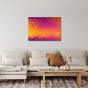Farebný abstraktný obraz (70x50 cm)
